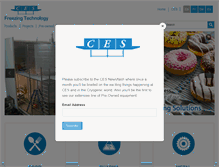 Tablet Screenshot of cesgroup.com